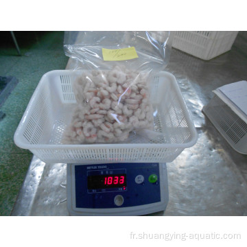 Crevettes rouges gelées pud cristal sans tête en 1 kg